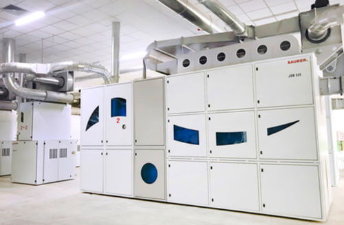 Mélangeur dynamique - JSB 325 - SAURER SCHLAFHORST - batch / de solides / multicomposant