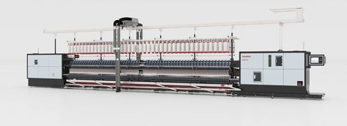 Machine à filer à anneau - Zinser 51 - SAURER SCHLAFHORST - compacte
