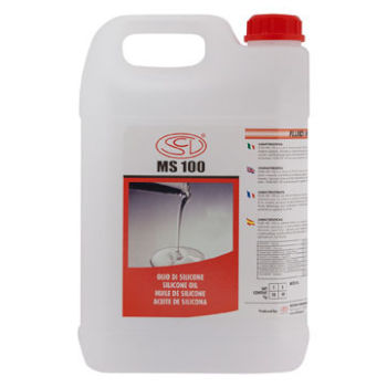 Huile au silicone - FLUIDO MS 100 - SILICONI - de lubrification / pour matières plastiques / pour pompe