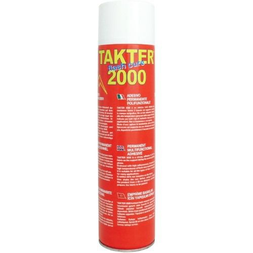 Colle pour textiles - TAKTER® 2000 - SILICONI - monocomposant / transparente / en aérosol