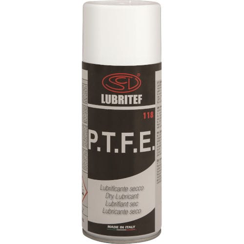 Aérosol lubrifiant sec - LUBRITEF - SILICONI - antiadhésif / pour roue dentée / pour chaîne