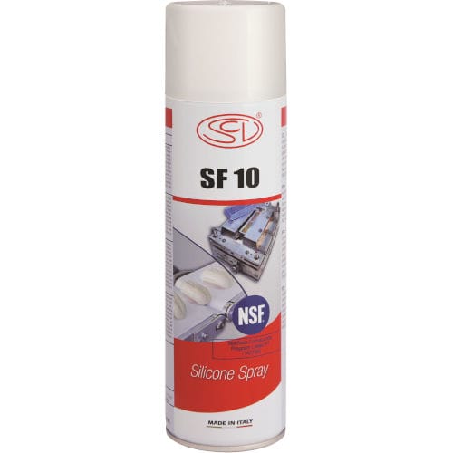 Aérosol lubrifiant - SF 10 - SILICONI - antiadhésif / pour l'industrie alimentaire / en silicone