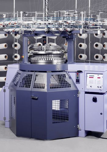 Machine à tricoter jersey simple - SH 130 - TERROT - circulaire / industrielle