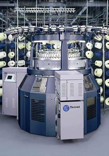 Machine à tricoter jersey double - UCC 548-T - TERROT - industrielle