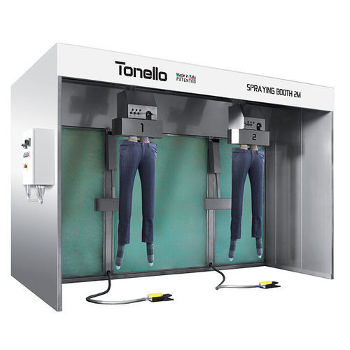 Machine de finissage textile pour vêtements - TONELLO - de polissage