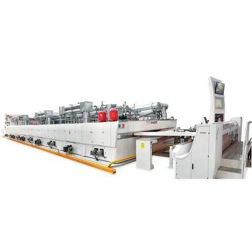 Sécheur à disque chauffant - RED - UNITECH TEXTILE MACHINERY - continu / de gaz / d'air