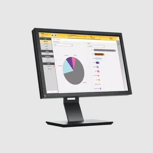 Système de surveillance d'état pour machine - Loepfe MillMaster&reg; TOP - Vandewiele - de position / de performance / de production