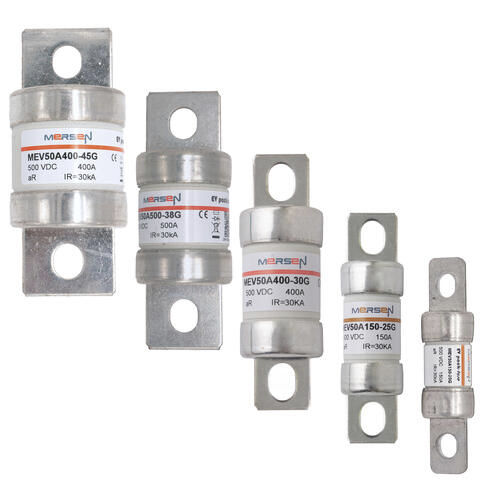 Fusible cylindrique - MEV50A series - Mersen - Electrical Power - lame / compact / limiteur
