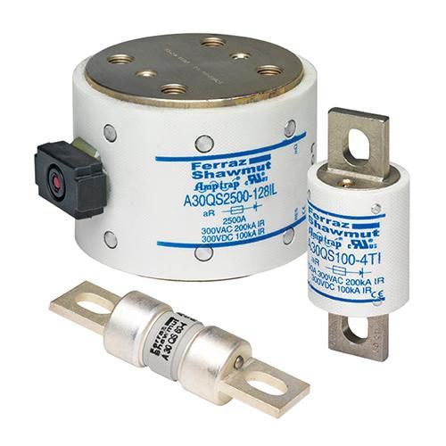 Fusible cylindrique - Amp-Trap® A30QS - Mersen - Electrical Power - à grande vitesse / pour semi-conducteur
