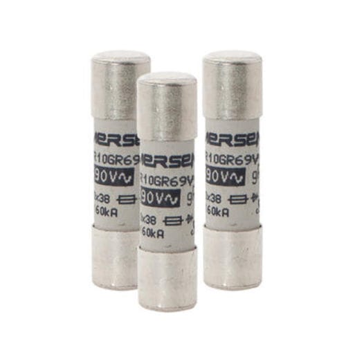 Fusible cylindrique - Protistor® series - Mersen - Electrical Power - action super rapide / limiteur / Classe gR