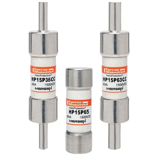 Fusible pour applications photovoltaïques - HelioProtection® HP15P series - Mersen - Electrical Power - cylindrique / Classe gPV / DC