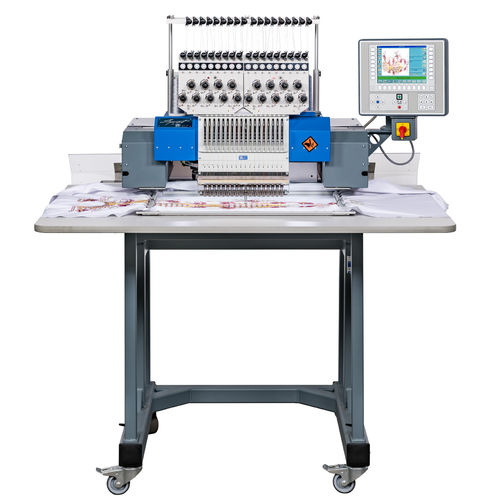 Machine à broder simple tête - SPRINT 7L - ZSK STICKMASCHINEN - à 18 aiguilles / point noué / CNC