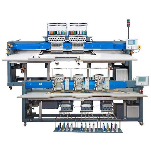 Machine à broder simple tête - RACER Special - ZSK STICKMASCHINEN - à 3 têtes