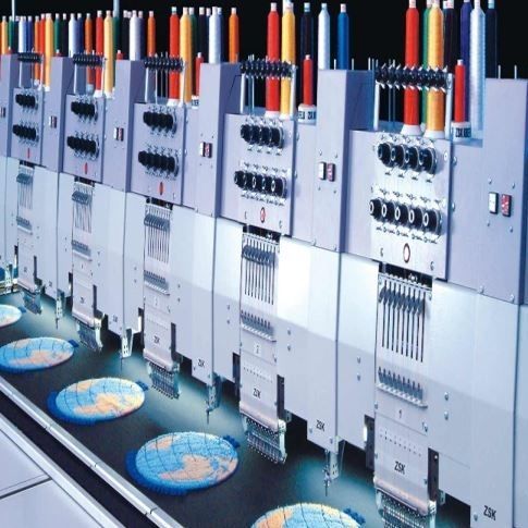 Machine à broder point de chaînette - Chenille - ZSK STICKMASCHINEN
