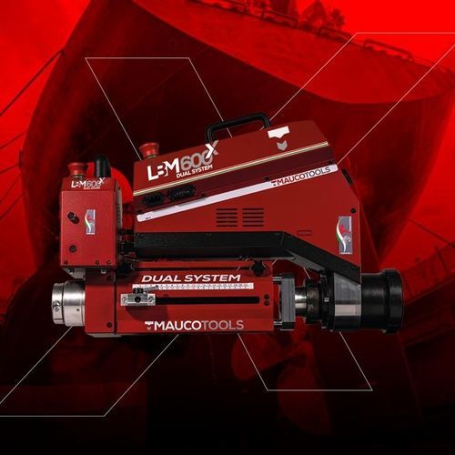 Aléseuse portative pour surfaçage - LBM600X Dual System  - MAUCOTOOLS SRL - multifonction / pour le soudage / de perçage