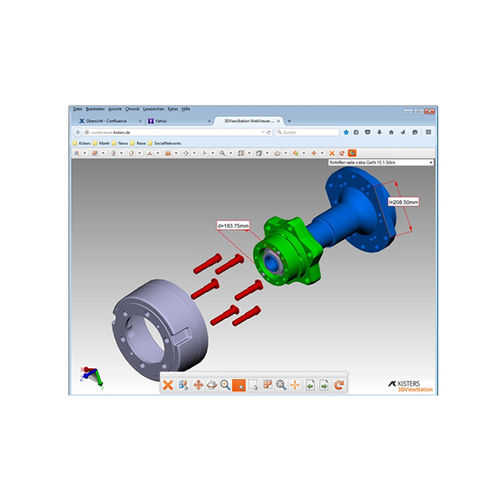 Logiciel viewer - 3DViewStation WebViewer - ACHELON SOFTWARE HOUSE SRL - de CAO / PLM / 3D