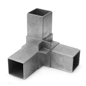 Connecteur de tube d'angle - AC530-45 - AROSIO F.LLI SRL - en aluminium / appui sol