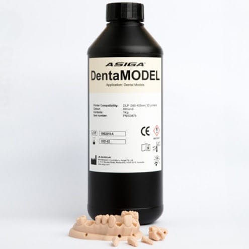 Résine d'impression 3D en polymère - DentaMODEL - ASIGA - dentaire