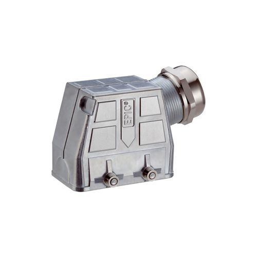 Capot de connecteur électrique - EPIC® ULTRA H-B 10 series - U.I. Lapp GmbH - en métal / à blindage CEM