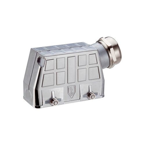 Capot de connecteur électrique - EPIC® ULTRA H-B 16 series - U.I. Lapp GmbH - en métal / à blindage CEM