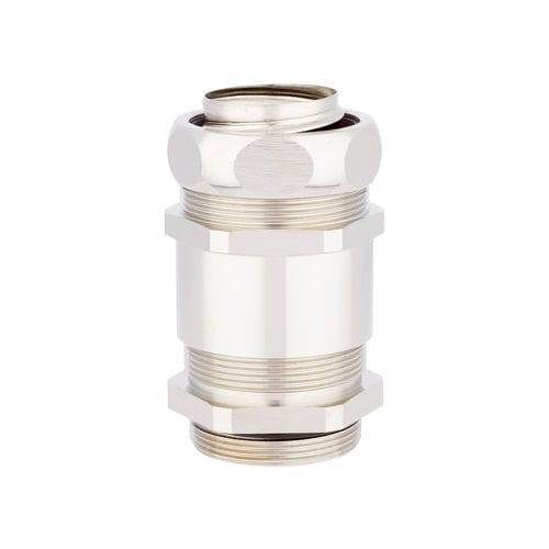 Raccord à visser - SILVYN® MSK-M US series - U.I. Lapp GmbH - en laiton nickelé / IP65 / EMC