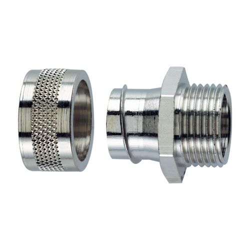 Raccord hydraulique - SILVYN® LGF-2-M series - U.I. Lapp GmbH - à visser / en laiton nickelé / IP54