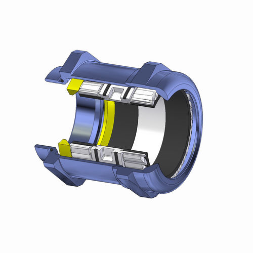 Presse-étoupe en laiton nickelé - SKINTOP® MS-M - U.I. Lapp GmbH - IP68 / IP69 / antitraction