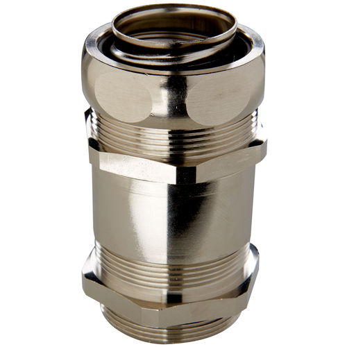 Raccord à visser - SILVYN® MSK-M ATEX series - U.I. Lapp GmbH - en laiton nickelé / de sécurité / pour applications chimiques