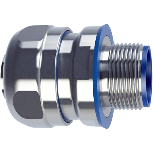 Raccord hydraulique - SILVYN® HYGIENIC series - U.I. Lapp GmbH - à visser / coudé / en acier inoxydable