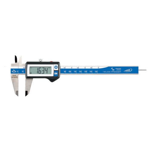 Pied à coulisse digital - DIGI-MET® - HELIOS-PREISSER - à vernier / en inox / à liaison sans fil