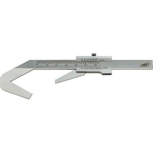 Pied à coulisse en chrome - 0260 - HELIOS-PREISSER - en satin / en inox