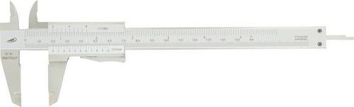 Pied à coulisse à vernier - 0013350058 - HELIOS-PREISSER - en inox