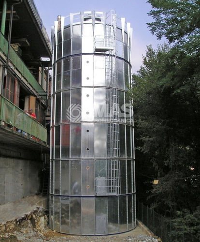 Silo multi-compartiments - G/S14/S18/S24 - IMAS AEROMECCANICA SRL - pour granulés de bois / de dépoussiérage / de copeaux de bois