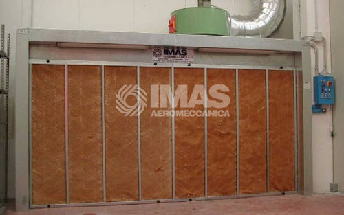 Cabine de peinture ouverte - EN series - IMAS AEROMECCANICA SRL - pour pièces détachées / pour véhicules / pour l'industrie du bois