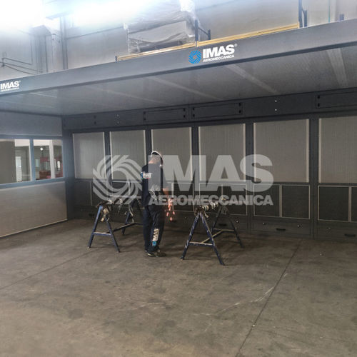 Cabine aspirante - CMA - IMAS AEROMECCANICA SRL - de protection / de ponçage / de meulage