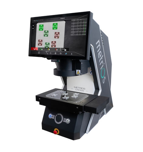 Machine de mesure optique - METRIOS CROSS - METRIOS - de diamètre / de géométrie / d'angle