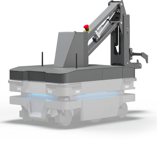 Tracteur de remorquage - MiR Hook 250 - Mobile Industrial Robots Aps - électrique / à 4 roues / AGV