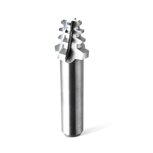 Fraise monobloc - MTV MECCANOTECNICA VENETA SRL - de forme / à queue cylindrique / pour la découpe