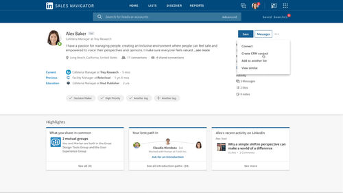 Logiciel de gestion de vente - Microsoft Relationship Sales - Navision - de suivi