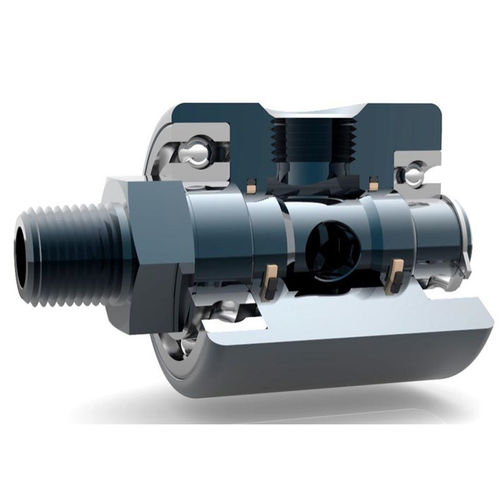 Raccord tournant pour le vide - RU003 - Rotary Systems, Inc. - pour air / pour applications lourdes / hydraulique