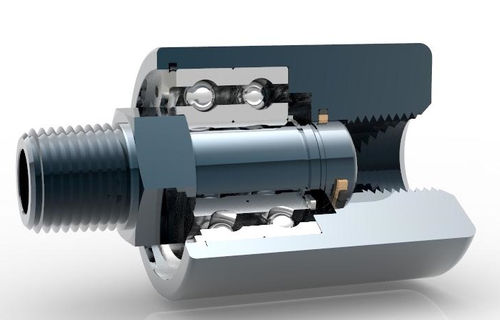 Raccord tournant pour air - RU007 - Rotary Systems, Inc. - pour le vide / hydraulique / haute pression