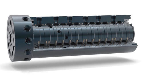 Raccord tournant pour air - RU026 - Rotary Systems, Inc. - pour le vide / 12 passages / hydraulique