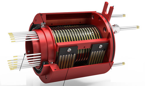 Collecteur tournant en or - SR017 - Rotary Systems, Inc. - en aluminium anodisé / IP65
