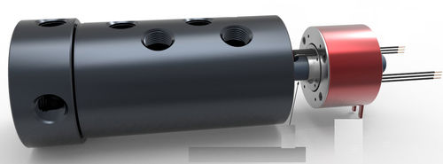 Raccord tournant pour air - C016 - Rotary Systems, Inc. - 4 passages / à visser / à collecteur tournant