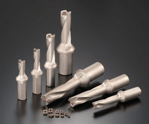 Foret à plaquettes indexables - WDX - Sumitomo Hardmetal Division - pour acier inoxydable / hélicoïdal