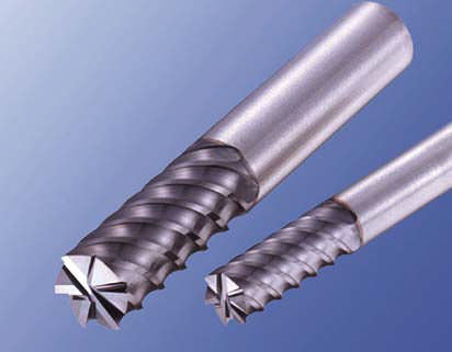 Fraise en bout - GS Mill Hard - Sumitomo Hardmetal Division - monobloc / au carbure de tungstène / pour acier trempé