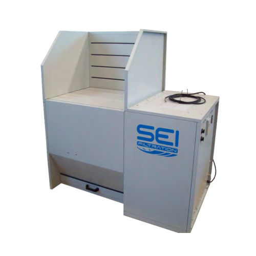 Table aspirante et filtrante autonettoyant - BA Series - SEI FILTRATION SRL - pour opération de soufflage / pour ébavurage / pour meulage