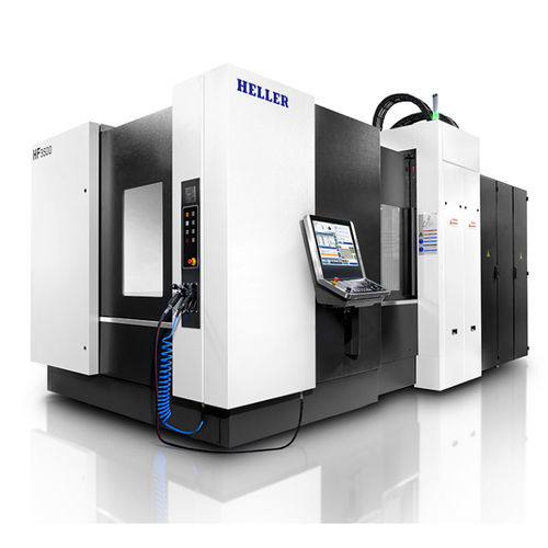 Centre d'usinage CNC 5 axes - HF series - HELLER - horizontal / avec table rotative / HSK A-63
