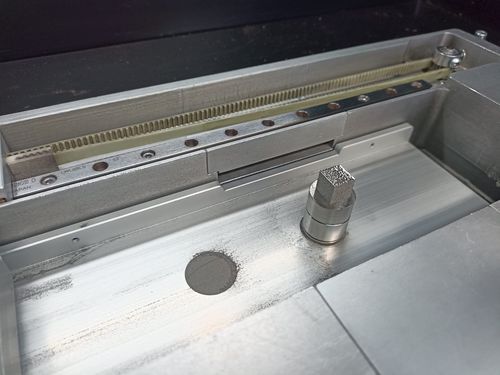 Kit de test à simulation d'impression - Powder distributor reducer kit for MetalOne SLM LPBF - SHAREBOT SRL - automatique / pour poudre / pour laboratoire