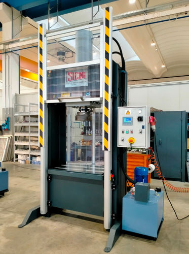 Presse hydraulique - PFC 150 - SICMI - électrohydraulique / à redresser / à cadre